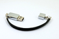 Corda di cuoio 15MB/S del braccialetto 256GB 128GB 64GB della chiavetta USB di Shell Silicone del metallo