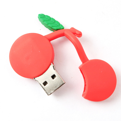 Chiavetta USB di Cherry Shaped Customized che carica i dati e Vido gratis 64G
