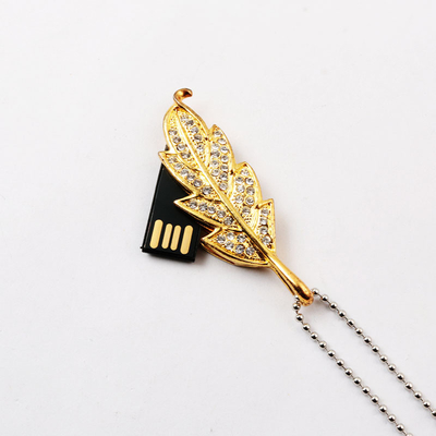 I gioielli nascosti della chiavetta USB di Chip Inside Leaf disegnano la velocità veloce