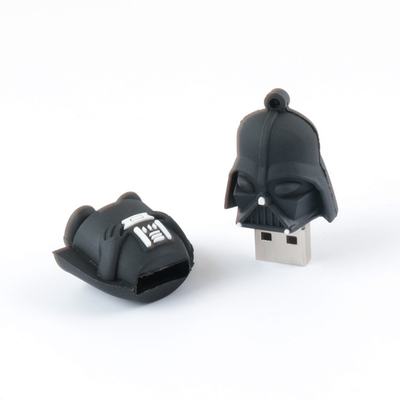 Il fumetto ha modellato le chiavette USB 3D 2,0 di Star Wars 3,0 muffa aperta del PVC di 512GB 1TB 2TB