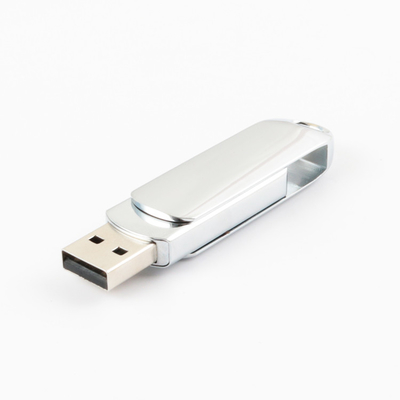 La torsione brillante della chiavetta USB del metallo ha modellato il Usb 3,0 di 16GB 32GB 64GB 128GB 100mbs