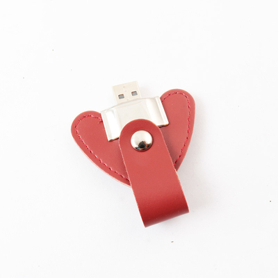 USB in pelle OEM con crittografia colore personalizzato