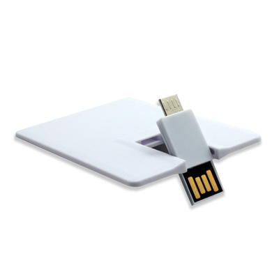 La carta di credito di Android OTG 2,0 USB attacca la stampa variopinta UV di 1GB 128GB 15MB/S