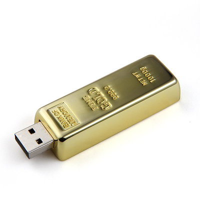 ODM dell'OEM pieno di memoria 8MB/S della chiavetta USB 2,0 del metallo di Antivari di oro 128GB