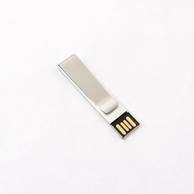 Unità USB 2,0 32GB pieno 64GB 128GB del metallo della clip dell'album dei ricordi di Metak