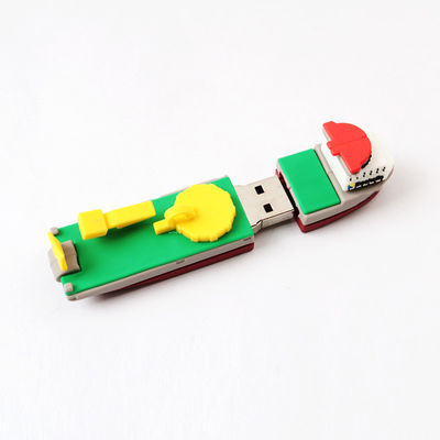 3D copiano la nave di navigazione reale dell'unità USB del PVC hanno personalizzato le forme