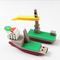3D copiano la nave di navigazione reale dell'unità USB del PVC hanno personalizzato le forme