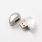 Chiavetta USB nascosta Crystal Metal 64GB di Chip Jewelry Style Heart