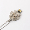 Chiavetta USB 2,0 del fiore di stile dei gioielli con Chips Hidden Inside