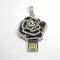 Chiavetta USB 2,0 del fiore di stile dei gioielli con Chips Hidden Inside