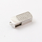 Velocità veloce brillante d'argento della chiavetta USB del cristallo di PCBA 2,0 e 3,0