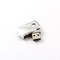 L'anello portachiavi dentro la torsione di USB 3,0 del metallo ha modellato la velocità veloce 256GB di PCBA