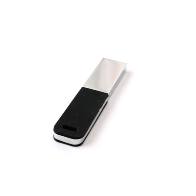 Silver Shiny USB Pen Drive 2.0 64GB 128GB 20MB/S Logo e scatola personalizzati