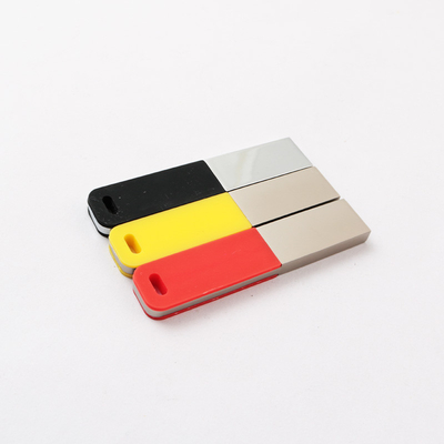 Silver Shiny USB Pen Drive 2.0 64GB 128GB 20MB/S Logo e scatola personalizzati