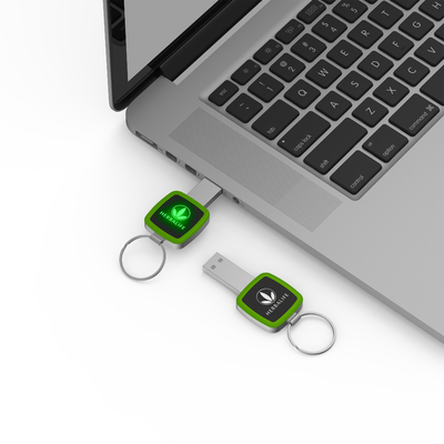 USB Flash Drive colorato supportato da OEM con porte USB 2.0 e USB 3.0
