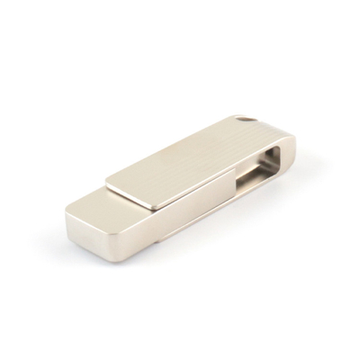 Torsione flessibile 3,0 2,0 chiavette USB, 128GB 256GB Matt Metal Swivel Usb 100MBS