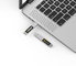 L'azionamento portatile USB del pollice, salta il memory stick di USB del metallo dell'azionamento per il PC/computer portatili