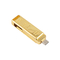 L'oro barra di sezione il TIPO partita UE e Stati Uniti Standrad della velocità veloce di C USB 3,0