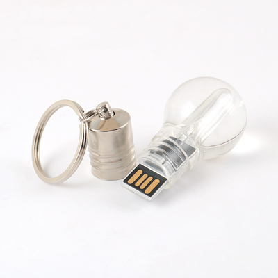 Flash drive a cristallo 90x30cm a forma di lampadina