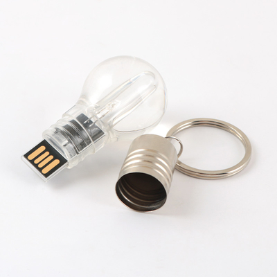 Flash drive a cristallo 90x30cm a forma di lampadina