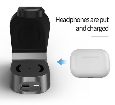 Protezione da sovratemperature Fast Charge Pad di ricarica wireless con materiale ABS PC