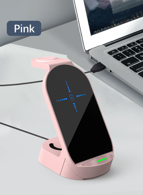 Caricabatterie wireless multifunzione bianca con ingresso 5V/2A per 1 anno