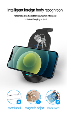 Caricabatterie wireless multifunzione bianca con ingresso 5V/2A per 1 anno