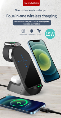 Dispositivi abilitati al Qi Caricabatterie wireless multifunzione con distanza di trasmissione di 10 mm