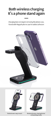 Carica comodo e veloce con caricabatterie wireless multifunzione