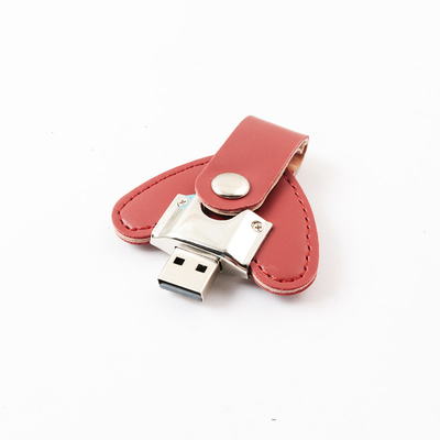 USB in pelle OEM con crittografia colore personalizzato