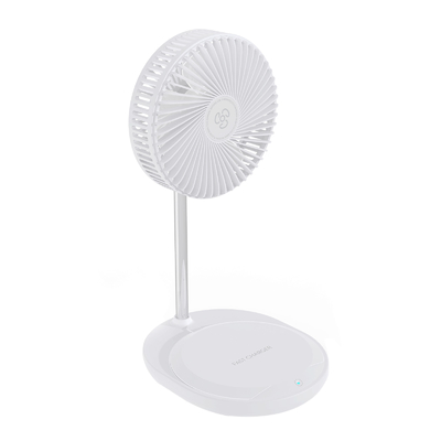 Con ventilatore caricabatterie senza fili buono per regalo estivo e promozione 2024 nuovi prodotti