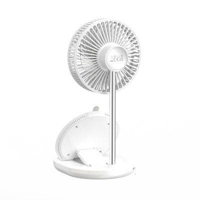 Con ventilatore caricabatterie senza fili buono per regalo estivo e promozione 2024 nuovi prodotti