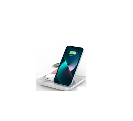 2.5W Fast Wireless Charging Stand per orologi e 3W per cuffie ad alta efficienza