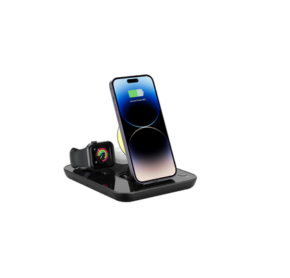 Green Fast Charge Wireless Charging Pad realizzato in ABS PC 162*132*27MM Dimensioni