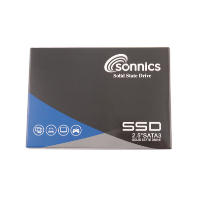 2.5oz/3.5oz SSD Hard Drive per Desktop Laptop 1TB 2TB Argento e Nero