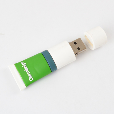 Stampa a schermo di seta Dischi flash USB personalizzati con USB 2.0 Interfaccia modello aperto per disegno del cliente