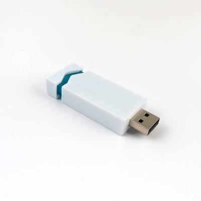 Eco-friendly USB riciclata capacità di memoria di archiviazione rivestimento di olio di gomma