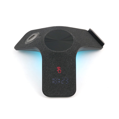 Diametro 62MM Stazione di ricarica wireless 3 in 1 con luce e indicatore Fidget Spinner