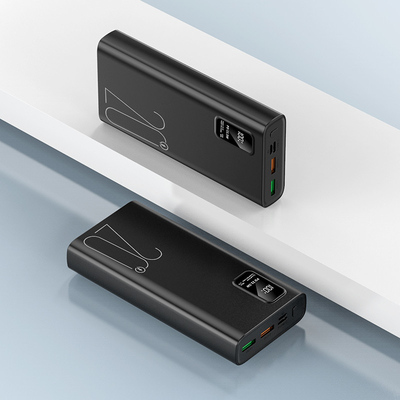 PC Portable Power Bank Batteria Bianco o Nero 5V Output Per ricarica smartphone