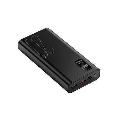 PC Portable Power Bank Batteria Bianco o Nero 5V Output Per ricarica smartphone