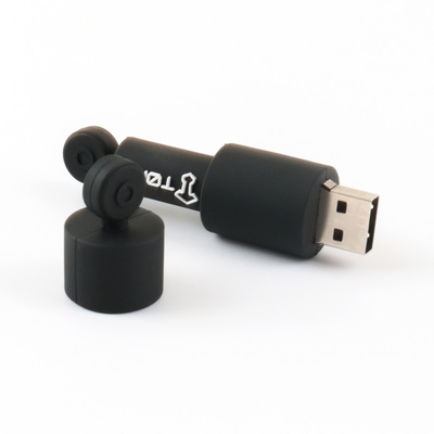 Crittografia dei dati Ronda Dischi flash USB personalizzati Materiale PVC/Silicone