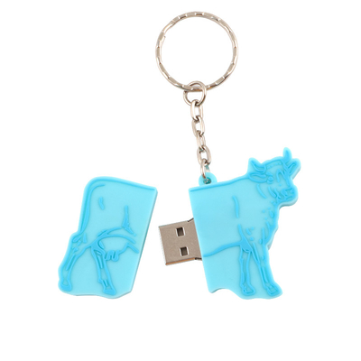 USB flash drive in PVC e silicone personalizzati con interfaccia USB 2.0/3.0