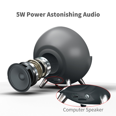 Caricabatterie wireless da 15W con altoparlante Bluetooth e luce 131*75*146MM