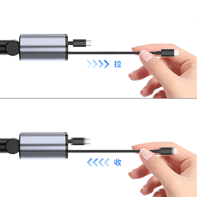 Caricabatterie per auto in lega di alluminio ABS PC per iPhone 5V/2.4A Compatto e leggero