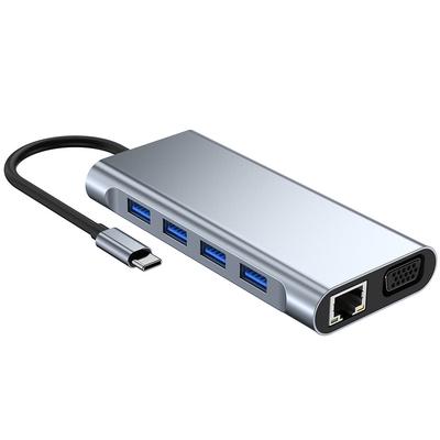 Adaptatore Hub di trasferimento dati a super velocità con PCBA e manuale utente