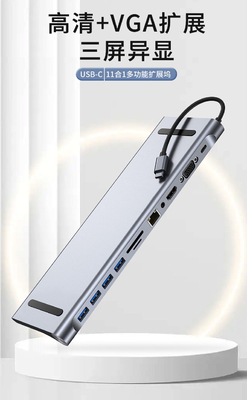 Forme estensibili Compatto USB 3.0 Adapter Per PC Computer 11 In One