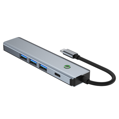 Stazione dati multifunzionale USB C Hub Smart Adapter con velocità di trasferimento di 5 Gbps