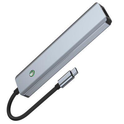 Stazione dati multifunzionale USB C Hub Smart Adapter con velocità di trasferimento di 5 Gbps