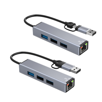 Compatto USB C Hub Adapter Laptop Usb Port Expander Usbc Hub Per Trasferimento Rapido Di Dati