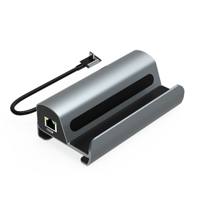 Hub USB di trasferimento rapido di dati di tipo C con lettore di schede TF/SD per un facile utilizzo